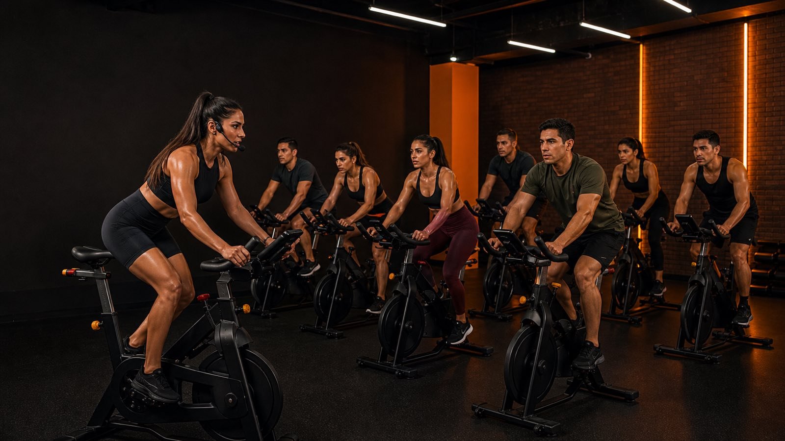 Visual de campaña Empire Fitness sobre experiencia de entrenamiento para Mega Cholula; no documenta el inventario ni las clases exactas de esta sede