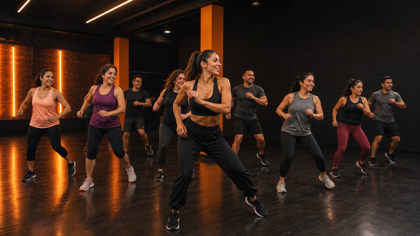 Visual de campaña Empire Fitness sobre experiencia de entrenamiento para Ciudad Universitaria; no documenta el inventario ni las clases exactas de esta sede
