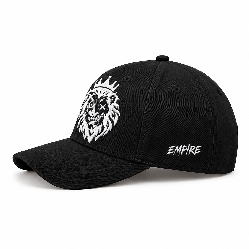 Gorra León Zombie · negra · 03_lateral