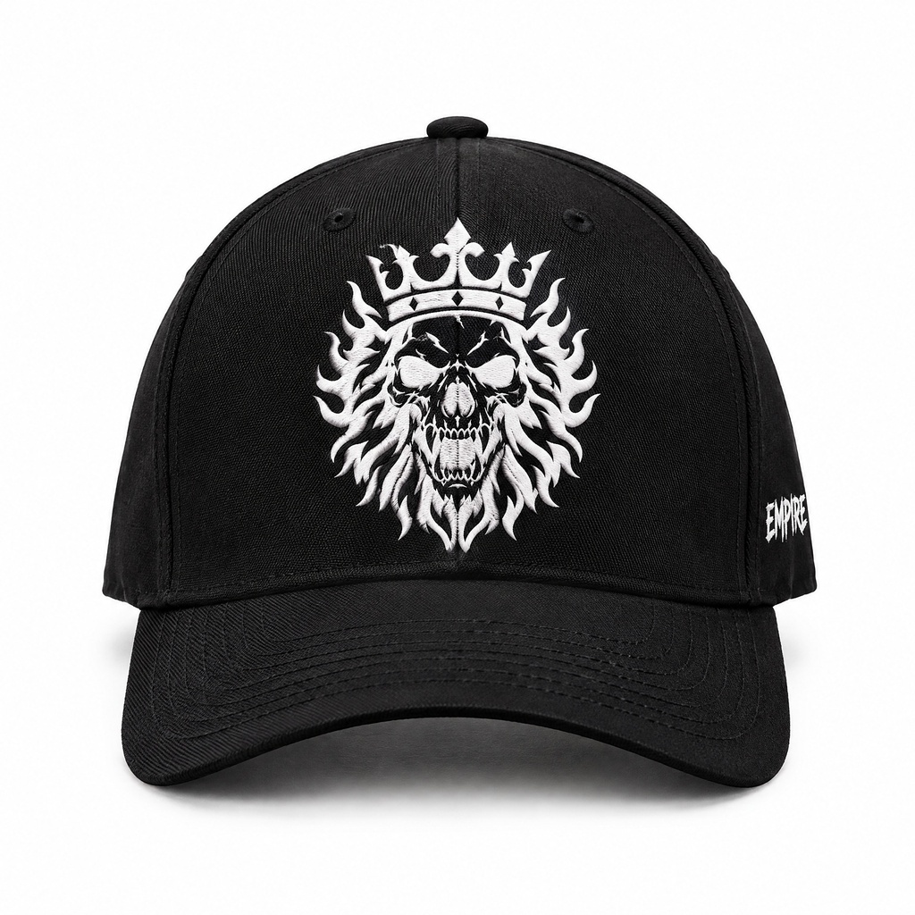 Gorra León Calavera · negra